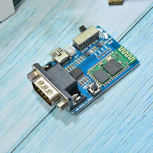 1Pcs RS232 Bluetooth Serial Adapter Communication Master-Slave Module Mini USB 5v
