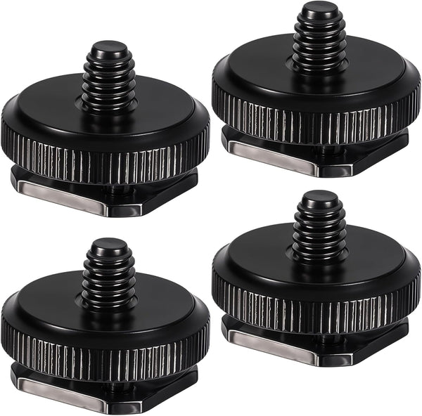 FdcLixuvol 4 Pcs 1/4 Inch Camera Adapter Screws, Compatible with Versatile Flash Hot