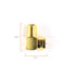 THE CIMPLE CO Gold Coaxial Cable Right Angle Connector - 4 Pack for Tight Corners and Flat Panel TV Mounting