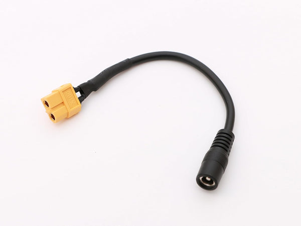 Amass XT60 Female DC to 5.5mm/2.5mm Female Power Adapter Cable for RC FPV