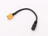 Amass XT60 Female DC to 5.5mm/2.5mm Female Power Adapter Cable for RC FPV