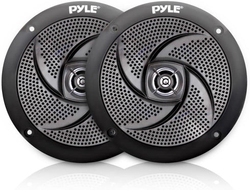 Pyle Marine Speakers, 5.25 Inch Low Profile Waterproof Wakeboard Tower, Weather Resistant Outdoor Audio System, 180