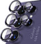 YWXTW Camera Lens Protector for Samsung Galaxy S24 Ultra, 3x Impact Resistance, Case Friendly, Titanium Violet, 1 Set.