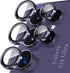 YWXTW Camera Lens Protector for Samsung Galaxy S24 Ultra, 3x Impact Resistance, Case Friendly, Titanium Violet, 1 Set.