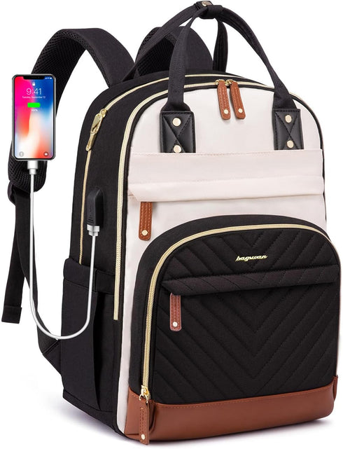 Laptop Backpack for Women Bag - 15.6 inch Work Travel Backpack with
