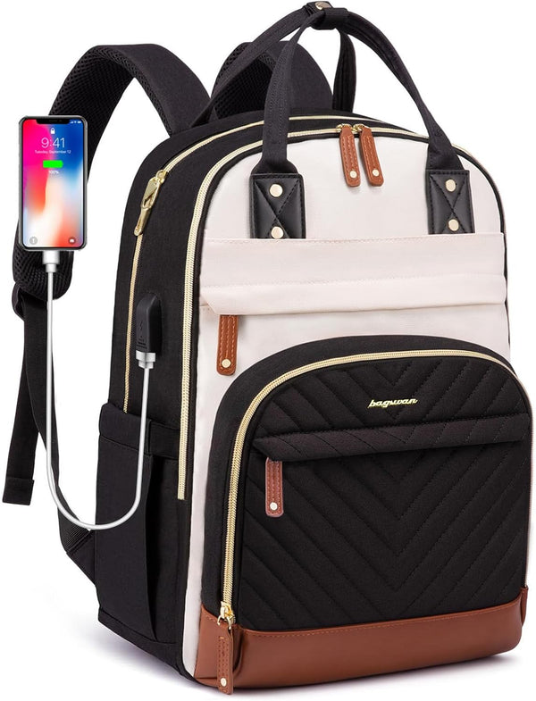 Laptop Backpack for Women Bag - 15.6 inch Work Travel Backpack with
