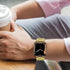 Tasikar Band Compatible with Apple Watch - 42mm Premium Stainless Steel Metal Replacement Strap, Gold