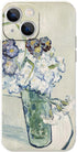 Van Gogh Carnations Glass Case for iPhone 13 - Thin Soft TPU Phone Cover