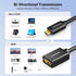 UGREEN 2.0 4K@60Hz 3D Dolby 18Gbps 5/Pi 4//Pi 500 7 6/Retroid 3+, 0.6FT Micro HDMI to HDMI Adapter, Male to Female