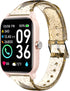 TOOBUR Smart Watch Band, Lamshaw Soft Silicone Glitter Clear Sport Strap for IDW13 1.8" Smart Watch