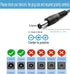 MTYTOT 12V 8A 96W 100V-240V 12 5.5mm x2.5mm/2.1mm DC Power Supply Adapter, AC to DC Volt Transformer, AC/DC Converter