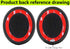 Replacement Ear Pads for Beats Solo 2.0 3.0 Wireless Headphones, Soft Comfort Protein Leather Memory Foam (Black)