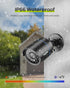 SANNCE 1080P 4-in-1 Security Camera, AHD/TVI/CVI/CVBS, IP66 Weatherproof Bullet Camera, 100ft Night Vision, No Power