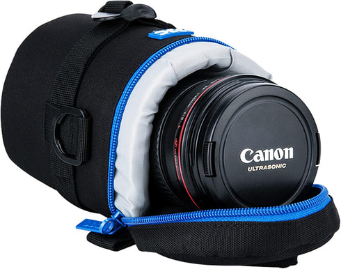 JJC Water Resistant Deluxe Lens Pouch Case Bag, Compatible with Canon RF 85mm f2 Macro, EF 100-300mm, Nikon 70-300mm