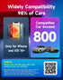 Carlinkit 3.0 2015 2026), Wireless CarPlay Adapter USB for Factory Wired CarPlay Cars (Model Year: to Wireless CarPlay