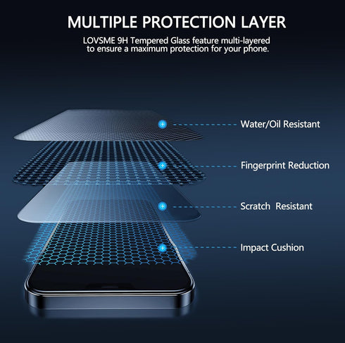 Screen Protector for OnePlus Nord N30 5G, 9H Hardness Tempered Glass Film, Anti-Scratch, Bubble Free, Case Friendly (2
