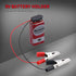 DAIERTEK 10pcs 9V Battery Connector Snap Clip I Type with Alligator Clips and DC Male Power Plug