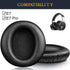 SOULWIT Professional Earpads Cushions Replacement for Cowin (Silensys) E7/E7 Pro Headphones (Do Not Fit SE7), Ear Pads with Soft Protein Leather, Noise Isolation Foam - Black