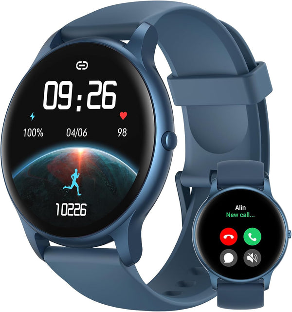 Parsonver Smart Watch for Men Women, 2024 Fitness Tracker with Call Function, Heart Rate/SpO2/Sleep Monitor, IP68