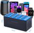 FUHAOXUAN Station,100W 20-Port USB Charging Multi Device Charger with Intelligent Safety Features,Charging Station