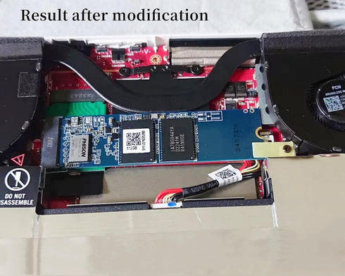 ROG Ally Handheld Conversion 2230 to 2280 SSD Expansion Board, NVME M-Key 5Pin M.2 PCIE 4.0 Adapter Upgrade