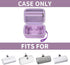 Carrying Case for 2PCS iWALK Portable Charger Power Bank. for JEJILL/for Charmast/for LanLuk/for VEGER/for Swyop/for Feob/for Taegila/for Kuulaa and More Small Charging Battery Pack -Purple Bag Only
