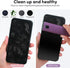 Fingerprint Proof 3 in 1 Touchscreen Mist Cleaner Spray Wipe for Phones, Tablets, Laptops (Grey Purple)