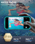Lanhiem Magnetic iPhone 15 Case, IP68 Waterproof Dustproof with Built-in Screen Protector - 6.1 inch