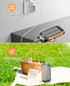 20000mAh Power Bank - Portable Solar Charger, External Battery Pack with Dual Built-in Super Bright Flashlight,