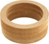 QWORK Wooden Speaker Spacer Rings, 4 Pcs 6.5" Car MDF Speaker Ring for 6.5 Inch Speakers