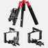 NEEWER V Mount Battery Plate, Dual 15mm Rod Clamps, Metal V Lock Battery Mounting Plate for Camera Rig Cage