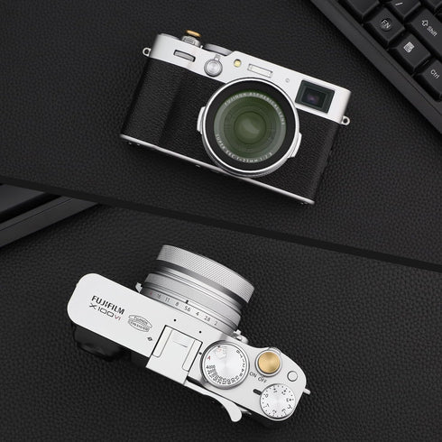 Haoge LUV-X54W Metal Lens Hood with MC UV Protection, Multicoated Ultraviolet Lens Filter for Fujifilm X100VI Camera,