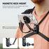 Neewer Magnetic Neck Holder for Action Camera & Phone, Hands-Free Neck Mount with Chest Strap for GoPro DJI Insta360