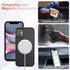 YENAPOON 12 12 1 for iPhone Case, iPhone Pro Case, with Screen Protector, Matte Magnetic Slim Phone Cover, Support