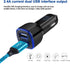 Android Phone Car Charger 12 Volt USB Outlet Adapter, Dual 2.4A Cigarette Lighter Charger for Samsung Galaxy, iPhone