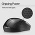 HP Wireless Mouse - Black, 15-Month Battery, 1600 DPI Sensor, Side Grips for PC/Laptop, Mac, Chromebook