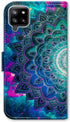 Case for Samsung Galaxy A42 5G, Mandala Flower Space Leather Flip Phone Wallet Cover with Card Slot Holder