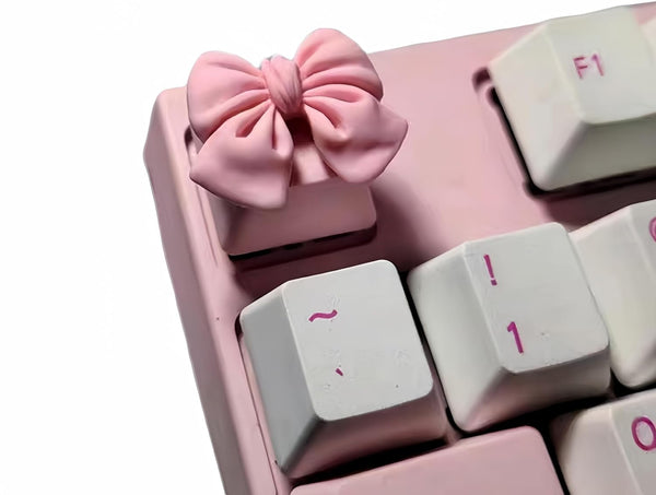 Cute Bow-Ties Keycap, 1pcs Custom OEM R4 Profile ESC-Key for Cherry MX Switches Mechanical Gaming Keyboard