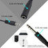 GINTOOYUN 6.35mm TRS Male to 1/4 TRS Female Stereo Headphone Y Splitter Extension Cable