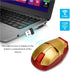 Cool Wireless Mouse, 2.4 G Portable Ergonomic Optical Ironman Wireless Mouse with USB Receiver for Notebook PC Laptop