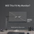 VIVO Single Monitor Arm Desk Mount, Holds Screens up to 32 inch Regular and 38 inch Ultrawide