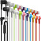 Maeline Bulk Earbuds 10 Pack in-Ear Stereo Headphones for School, Library, Travel, Gym, Tangle-Free Microphone Earbuds