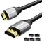 HDMI to Mini HDMI Cable 4 FT, High Speed Bi-Directional 2.0 Cord, 4K@60Hz, Compatible with Camera, Tablet, Projector
