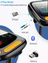 Bluetooth FM Transmitter Car Adapter, Wireless Handsfree Call, MP3 Music Play, 1.8" Color Screen, 3 USB Charger