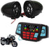 USB Bluetooth Waterproof Motorcycle Audio Radio Sound System, Stereo Speakers MP3