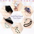 6 Pieces Beaded Cell Phone Lanyard Strap, Bling Wristlet Chain for Girls Women, Various Color