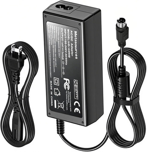Metasources 4-Pin 12V AC/DC Adapter Compatible with DW Digital WatchDog Max-II DW-MAX-II 4