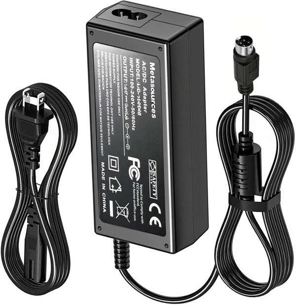Metasources 4-Pin 12V AC/DC Adapter Compatible with DW Digital WatchDog Max-II DW-MAX-II 4