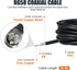 BASIKER SO239, PL-259 W/5M(16.4ft) RG58 CB Antenna NMO Magnetic Base Mount Plug Coaxial Cable, Heavy Duty Magnetic