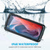Lanhiem Moto G Play 5G 2024 Case, IP68 Waterproof Dustproof with Built-in Screen Protector, Black